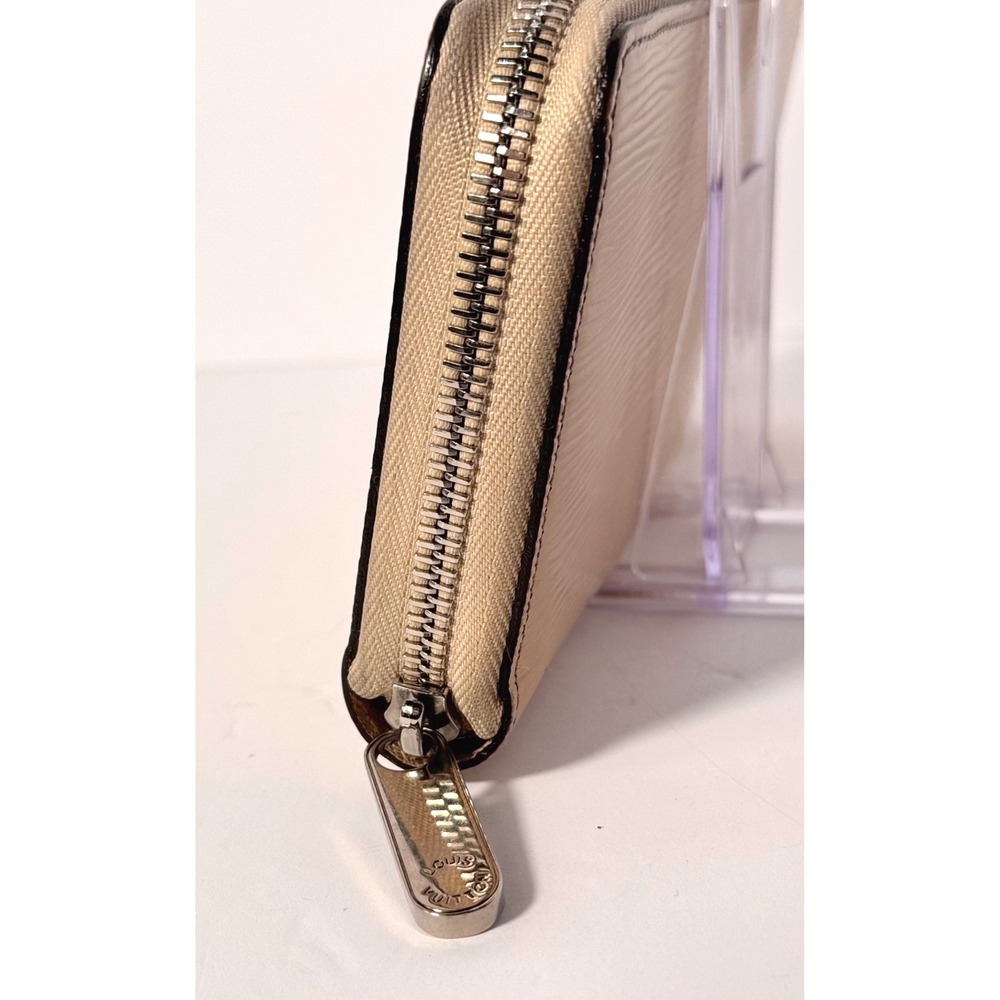 Louis Vuitton Zippy long Wallet Beige Epi Leather Silver Hardware EUC - Picture 2 of 13